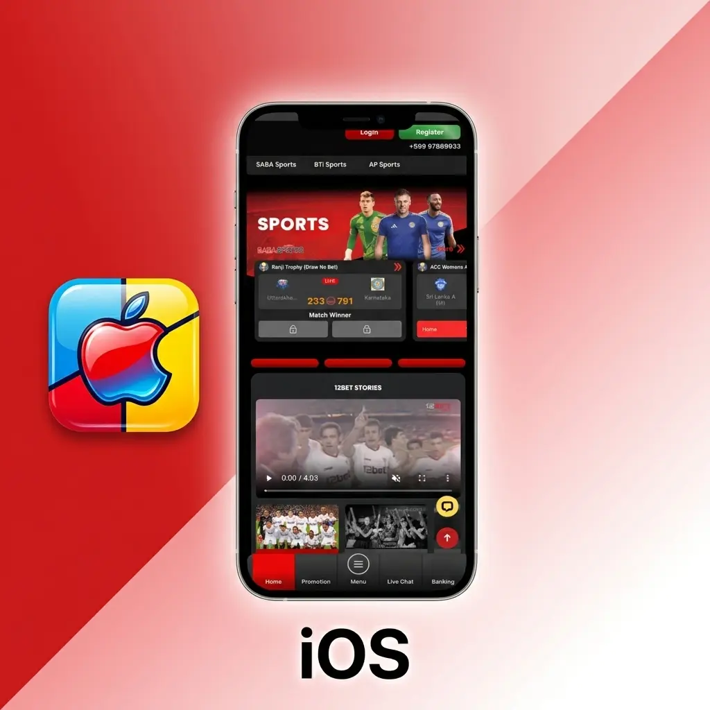 Acesso à 12bet no iPhone pelo Safari com atalho na tela inicial, sem app na App Store Brasil