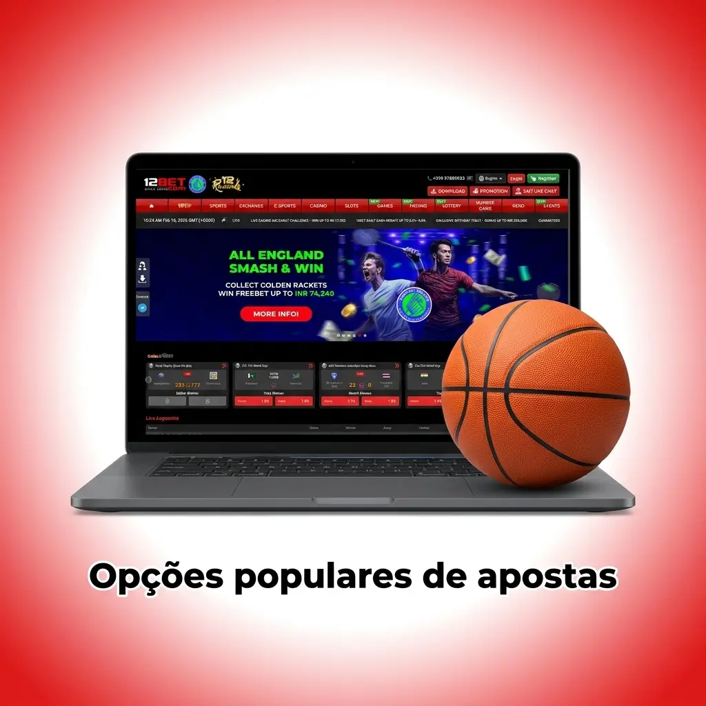Opções populares de apostas na 12bet: pré-jogo, ao vivo e múltiplas com odds e boletim