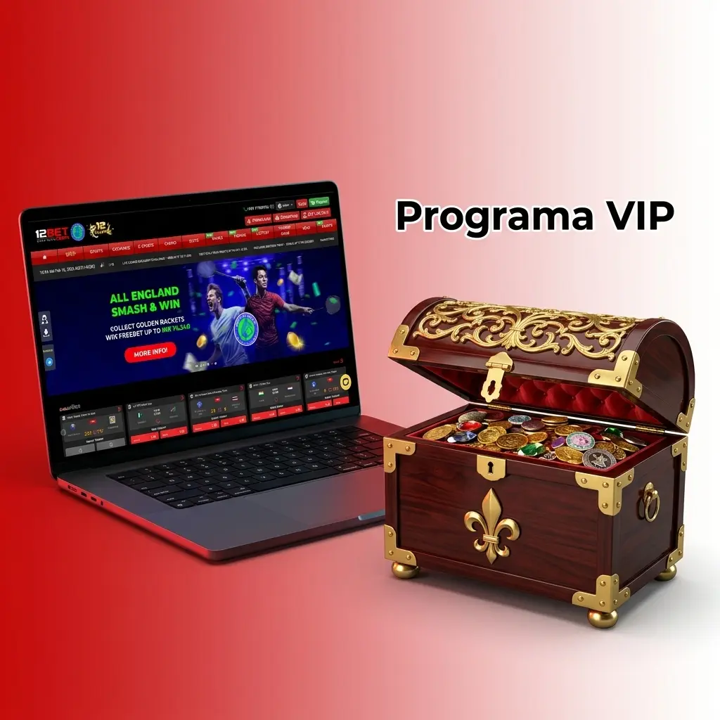 Programa VIP da 12bet com níveis por atividade, apostas e histórico, oferecendo benefícios personalizados